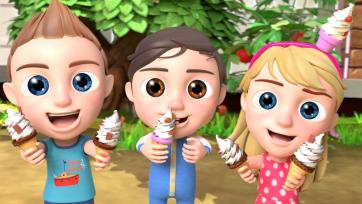 Nursery Rhyme - Ice Cream Song for Children - Vanilla and chocolate ice cream can be enjoyed in a variety of ways, from a traditional cone to an ice cream sandwich. 