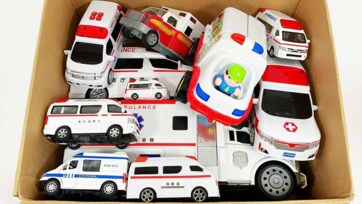 Toy Cars Unboxing - Rescue toy vehicles collection