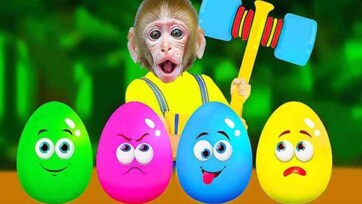 Monkey and the Talking Surprise Eggs Show