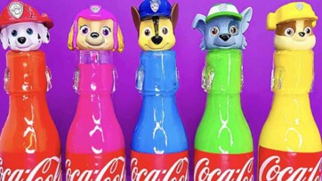 Paw Patrol Color Bottles - Color Learning Fun for Kids