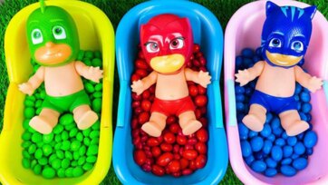 Color Fun with Green, Red and Blue Heroes