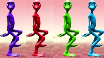 The Dancing Rainbow Aliens Show