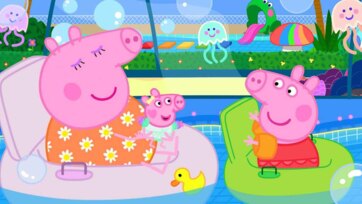 Peppa Pig Family Pool Day Splashing Fun and Water Play Adventure for Kids