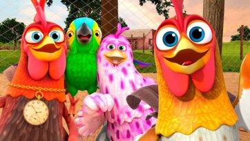 Rooster Toys Discover Giant Color Eggs - Fun Learning Video for Toddlers