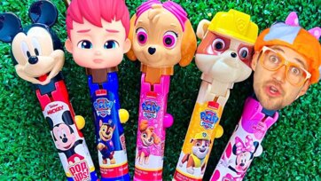 Colorful Ice Cream Surprise with Paw Patrol and Baby Shark Toys for Kids
